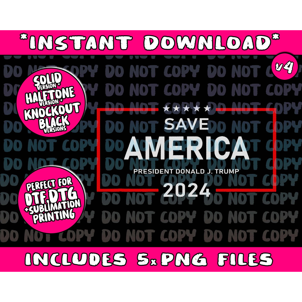 Save America Shirt Donald J Trump 2024 Support - 4.jpg
