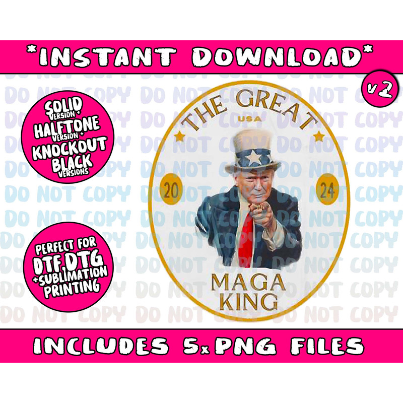 The Great Maga King Funny Trump Ultra Maga King - 3.jpg
