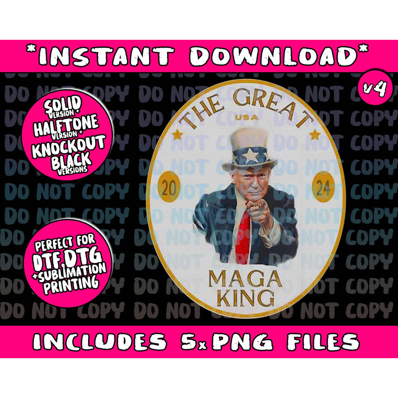 The Great Maga King Funny Trump Ultra Maga King - 4.jpg
