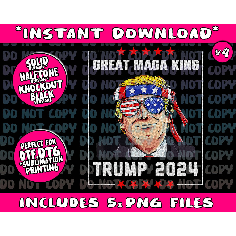 The Great Maga King Funny Trump Ultra Maga King Trump 2024 - 4.jpg