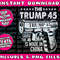 The Trump 45 Cause The 46 Is Made In China Tank Top - 4.jpg