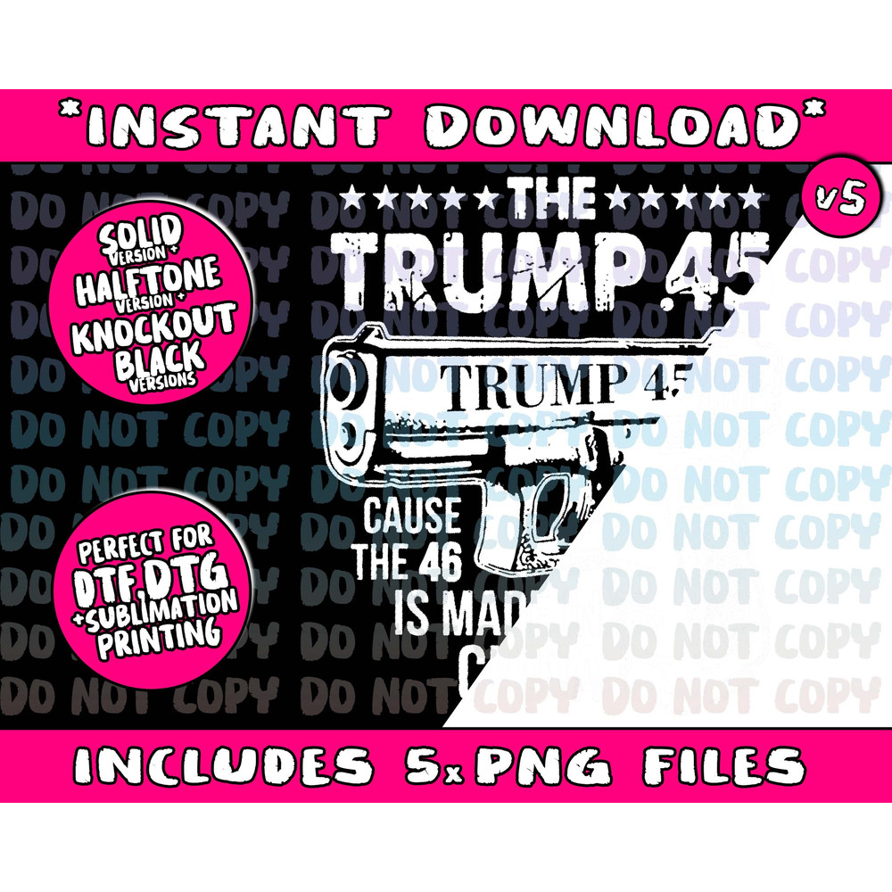 The Trump 45 Cause The 46 Is Made In China Tank Top - 5.jpg