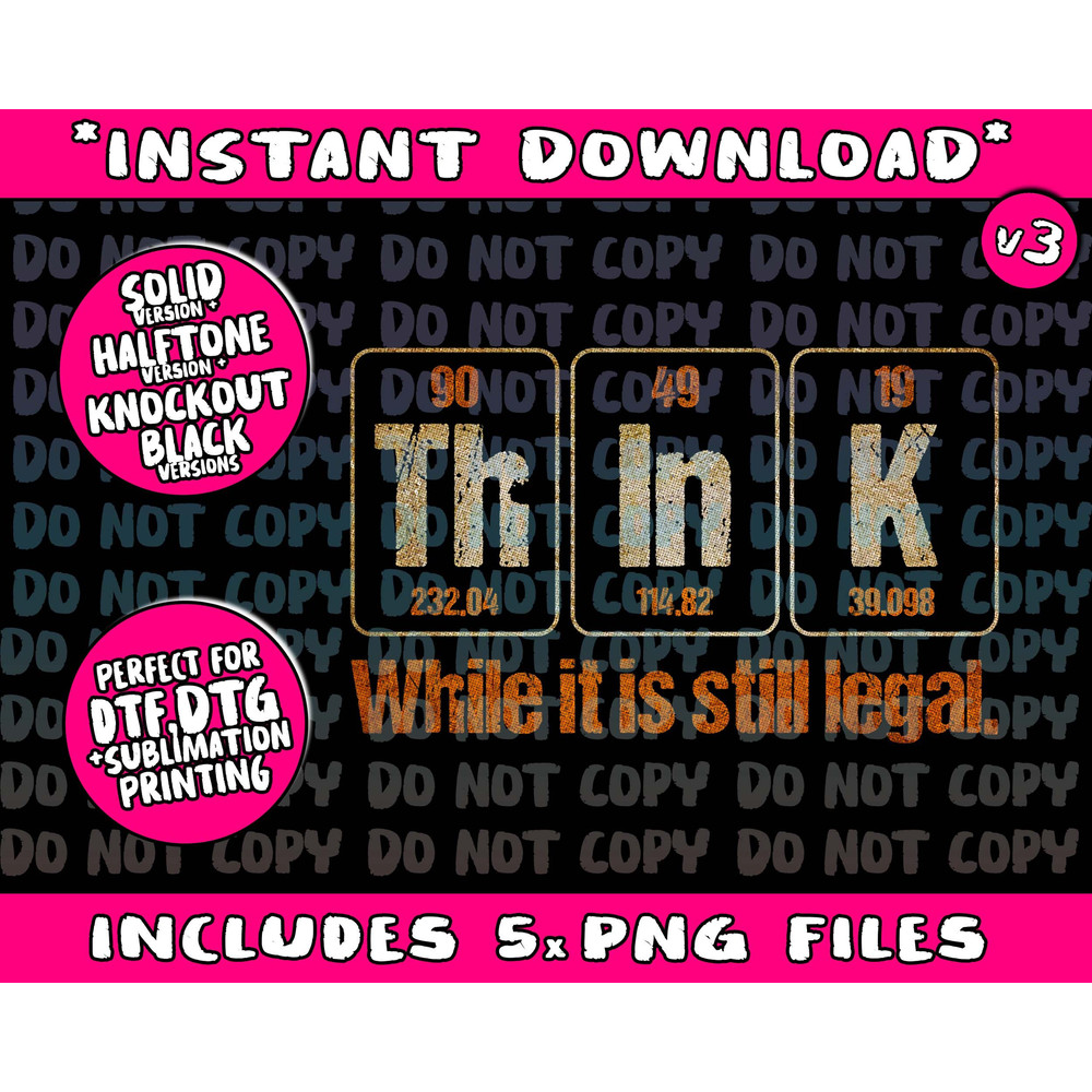 Think While It Is Still Legal Anti-Trump Political - 1.jpg