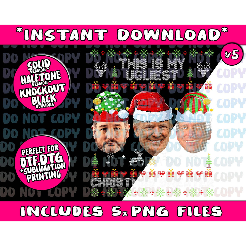 This Is My Ugliest Christmas Sweater Trump DeSantis Cruz - 5.jpg