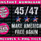 45 47 Trump 2024 Save America Make America Free Again Top Png Bundle, Trending Png, Popular Printable - 1.jpg