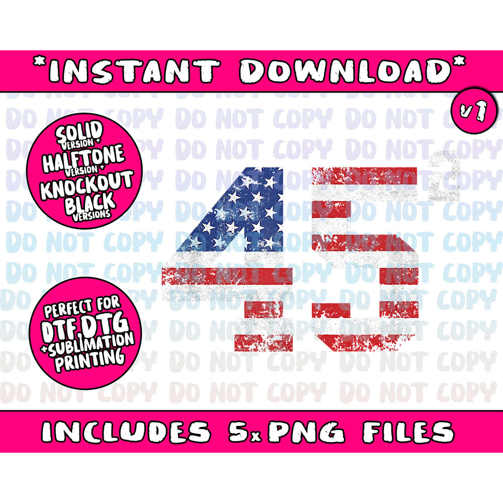 45 Squared Trump 2024 Second Term USA Vintage Png Bundle, Trending Png, Popular Printable - 2.jpg