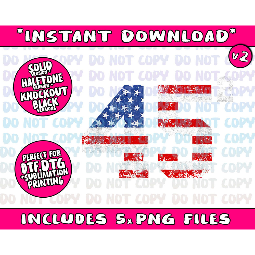 45 Squared Trump 2024 Second Term USA Vintage Png Bundle, Trending Png, Popular Printable - 3.jpg