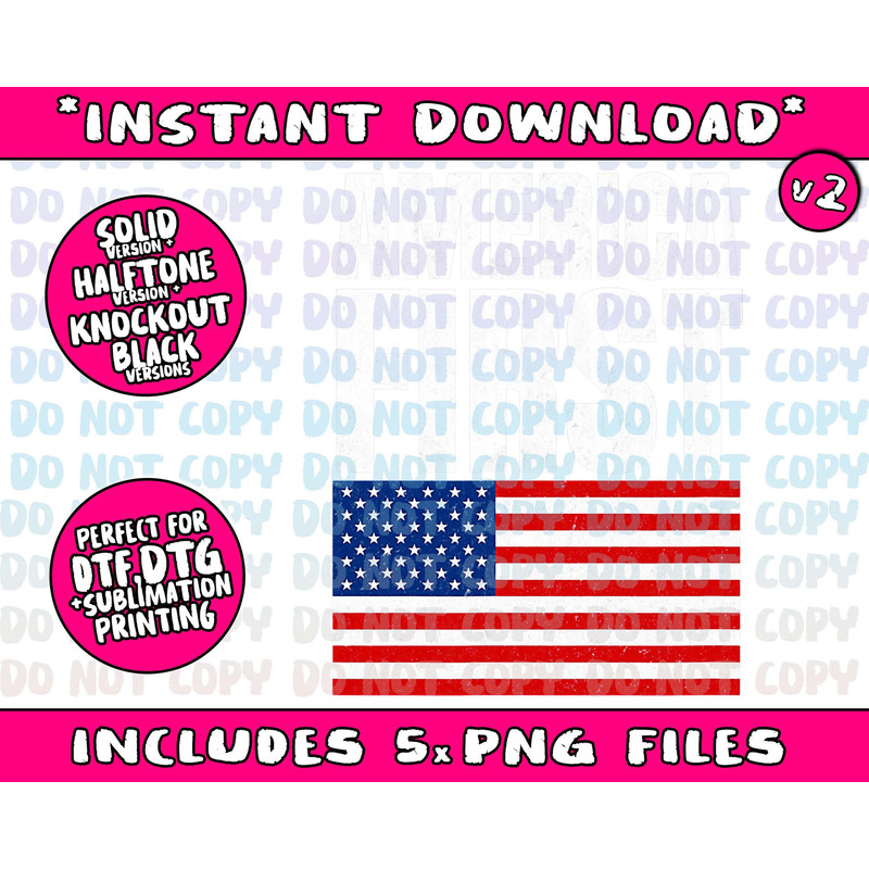America First Flag Pro Trump USA Conservative Vintage Gift Png Bundle, Trending Png, Popular Printable - 3.jpg