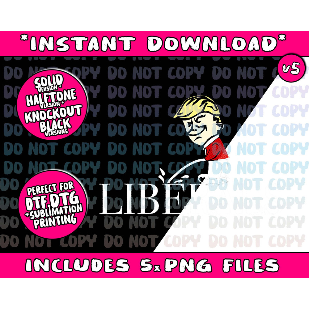 Anti Liberal Republican Pro Trump Peeing On LiberalsPng Bundle, Trending Png, Popular Printable - 5.jpg