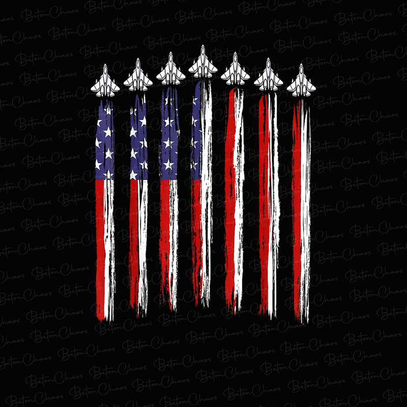 Fighter Jet Airplane USA Flag 4th Of July Patriotic Png, Patriotic Memorial Day Png, PNG Digital Sublimation Download - 1.jpg