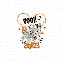 halloween mummy mouse and friends, halloween masquerade, trick or treat png, spooky vibes, boo png files for cricut subl