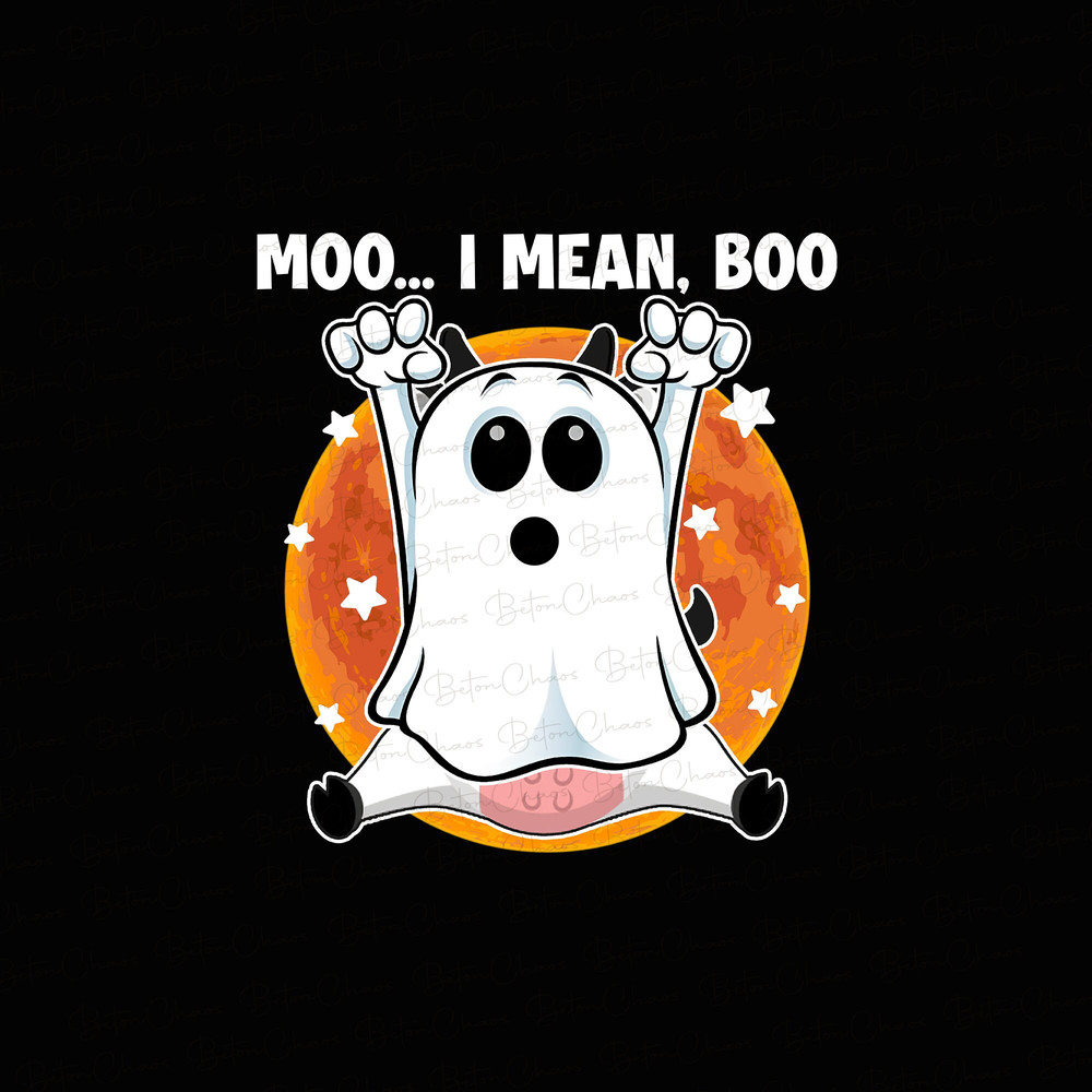 Moo I Mean Boo pngg, Cow Halloween Funny png, Funny Ghost Halloween png, Ghost png - 1.jpg