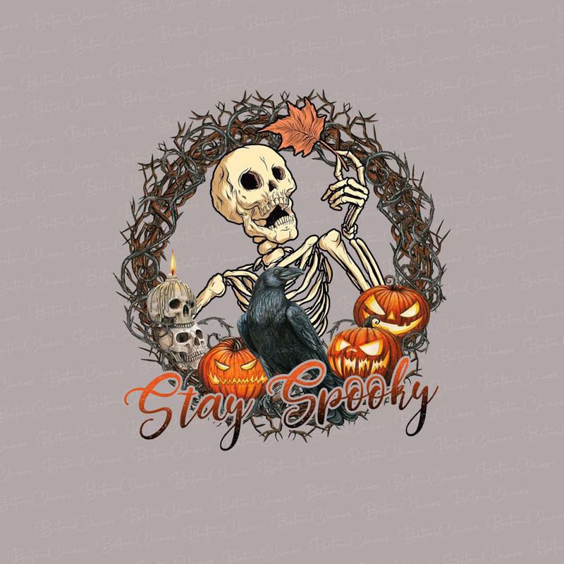 Stay spooky Png, retro halloween png, spooky halloween png, halloween Skeleton png, spooky season, spooky vibes png, png for shirts - 1.jpg