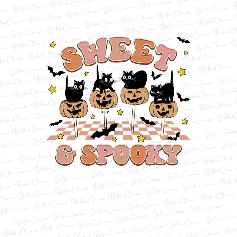 Sweet and Spooky PNG, Halloween Sublimation Design Digital Download,kids halloween png, ghost suckers png, pumpkin png, mummy png, skull png - 1.jpg