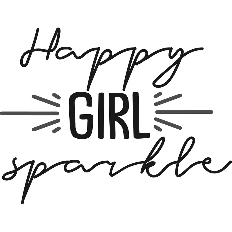 happy girl sparkle .png