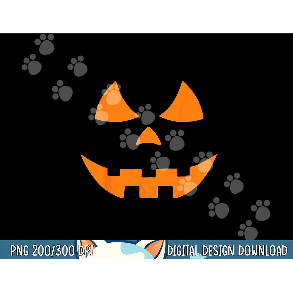 Jack O Lantern Scary Carved Pumpkin Face Halloween Costume png, sublimation copy.jpg