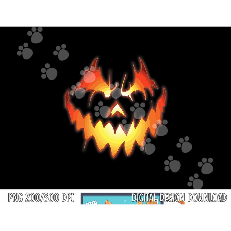 Jack O Lantern Scary Pumpkin Face Funny Halloween Kids png, sublimation copy.jpg
