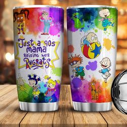90s cartoon tumbler mom raising her rugrats