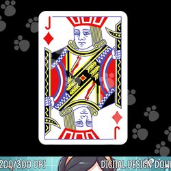 jack of diamonds playing cards halloween costume casino png, sublimation copy