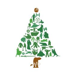 star wars christams tree svg, christmas svg, xmas svg, christmas gift, merry christmas, christmas star wars, mandalorian