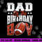 Dad Football birthday Boy Family Baller b-day Party png, sublimation copy.jpg