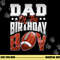 Dad Football birthday Boy Family Baller b-day Party png, sublimation copy.jpg