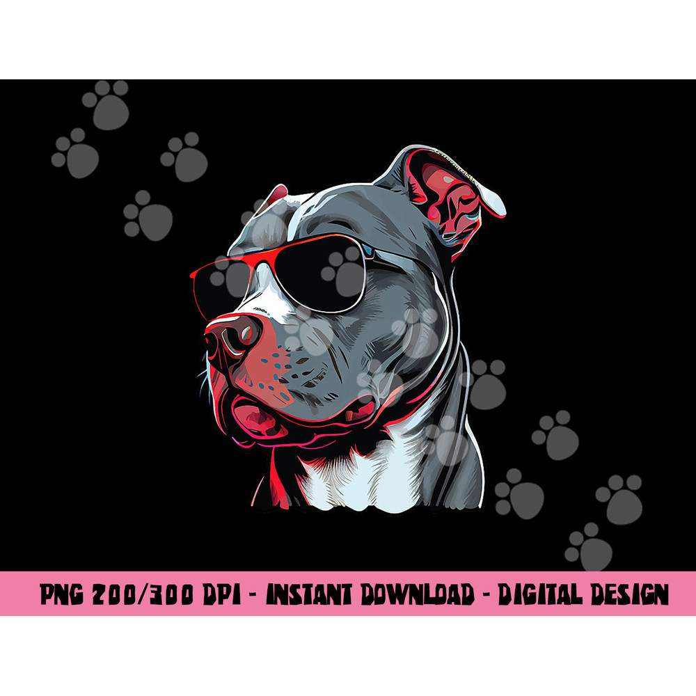 Dad Mom Cool Dog Sunglasses - Pitbull png, sublimation copy.jpg