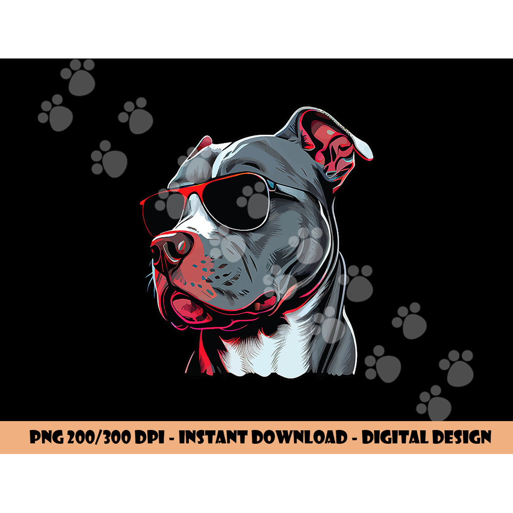 Dad Mom Cool Dog Sunglasses - Pitbull png, sublimation copy.jpg