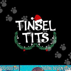 jingle balls tinsel tits couples christmas matching couple png,sublimation copy