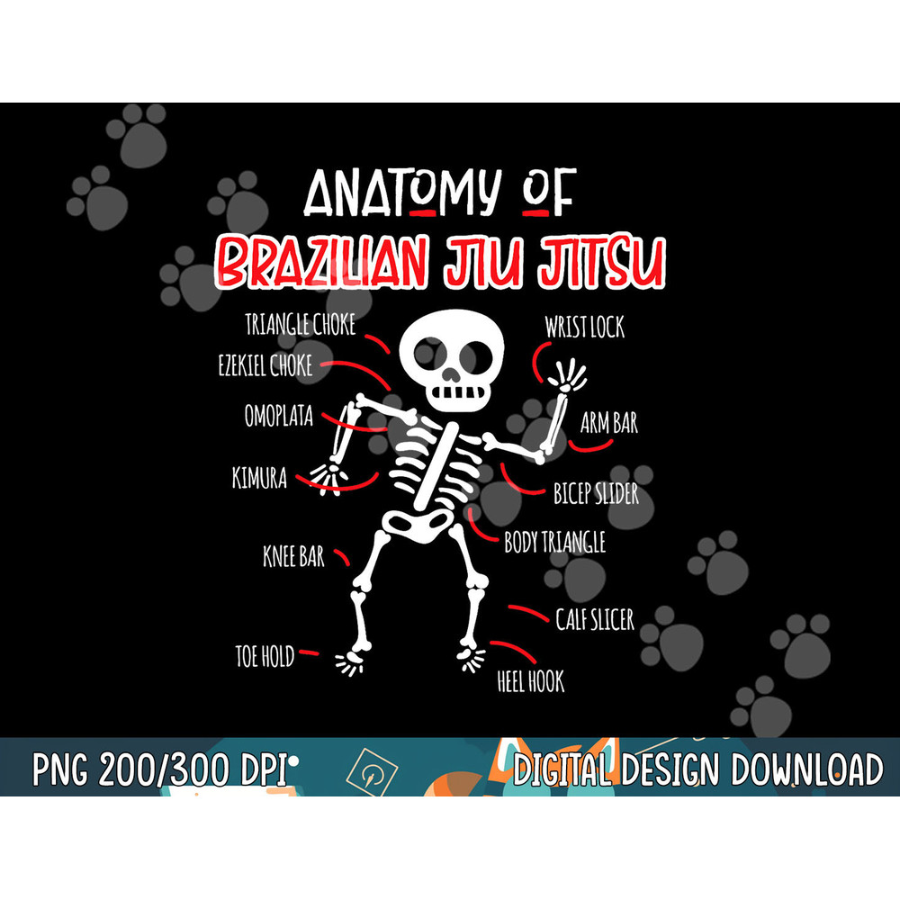 Jiu Jitsu Funny BJJ Gifts, Christmas spooky skeleton png, sublimation copy.jpg