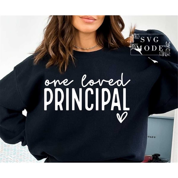 One Principal One Loved Principal SVG PNG, Best Principal Svg, Principal A - Inspire ...