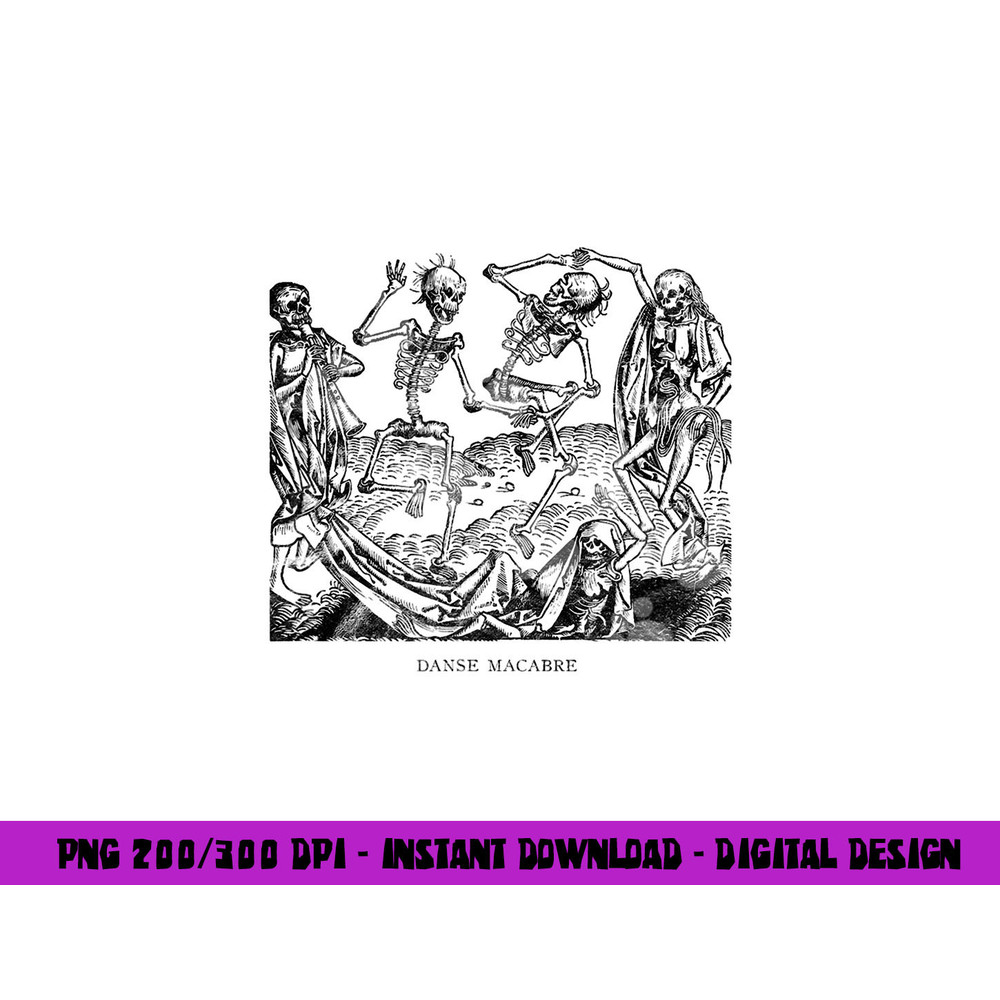 Dance of Death Danse Macabre Skeleton Skull Halloween png, sublimation copy.jpg