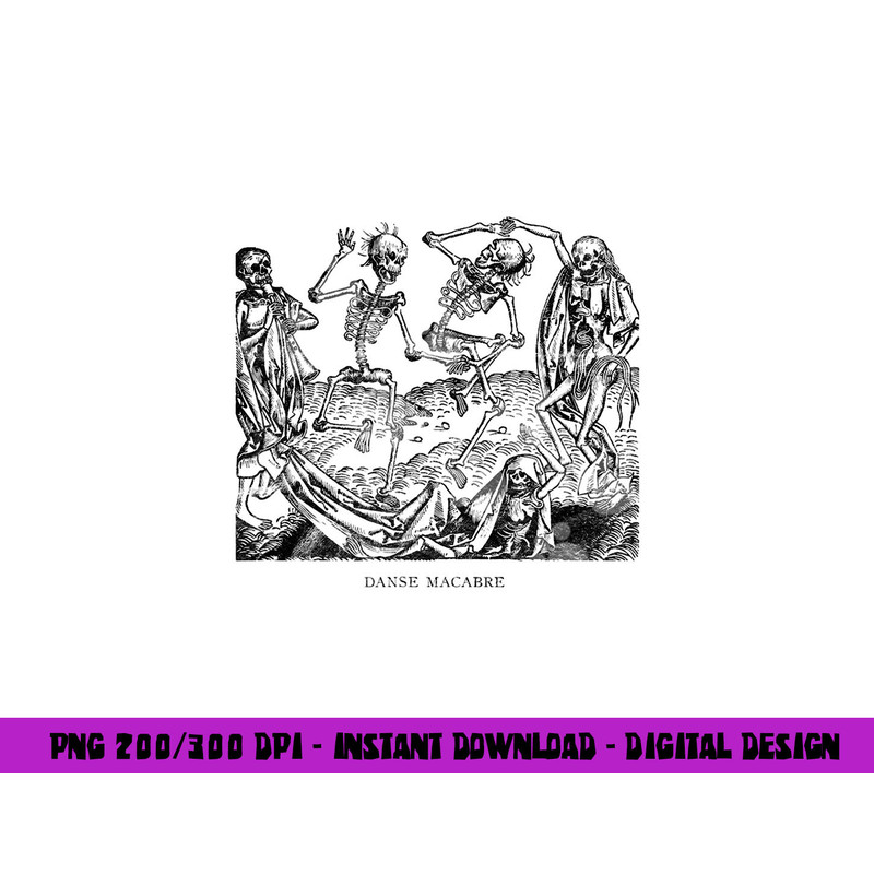 Dance of Death Danse Macabre Skeleton Skull Halloween png, sublimation copy.jpg