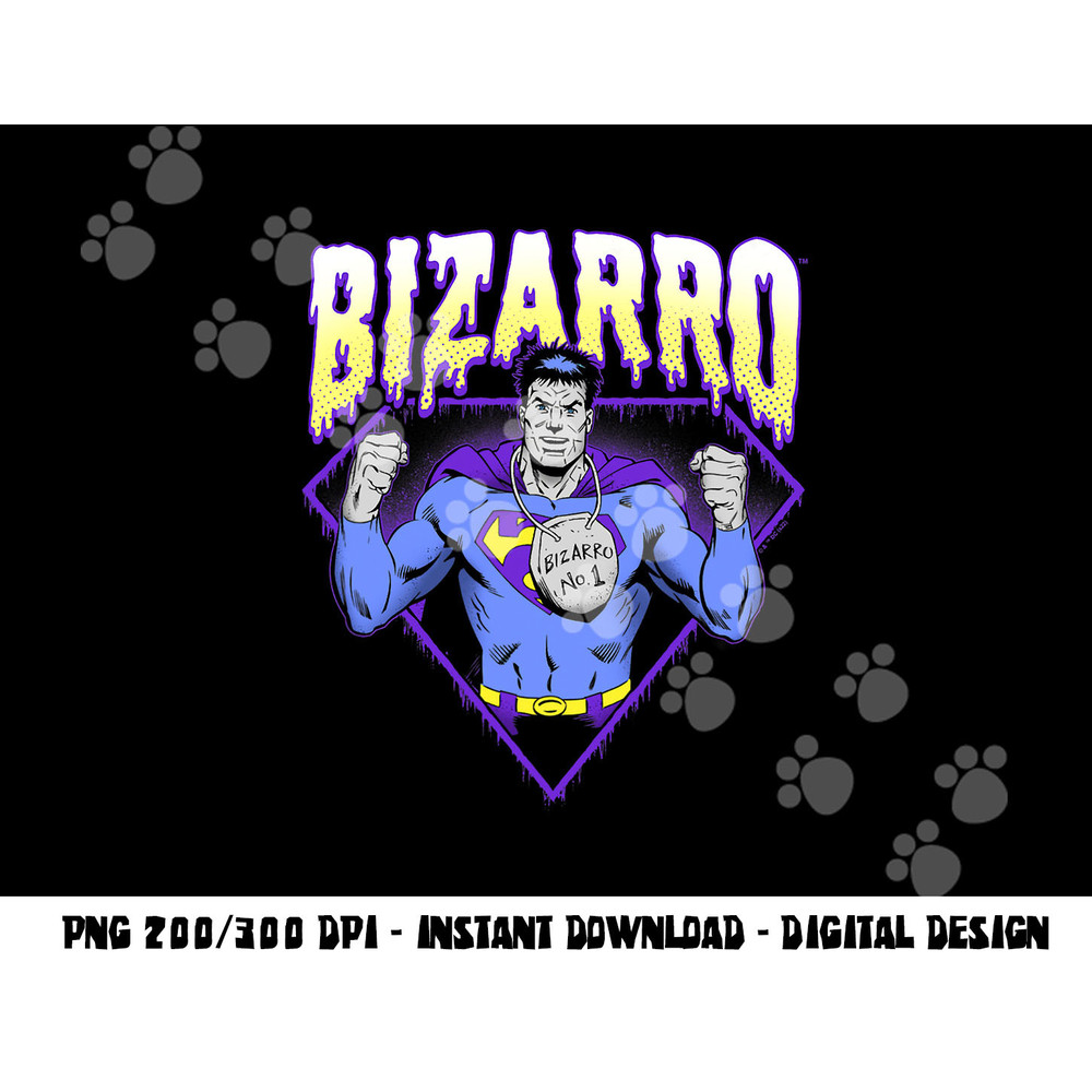 DC Comics Halloween Bizarro Purple Drip png,sublimation copy.jpg