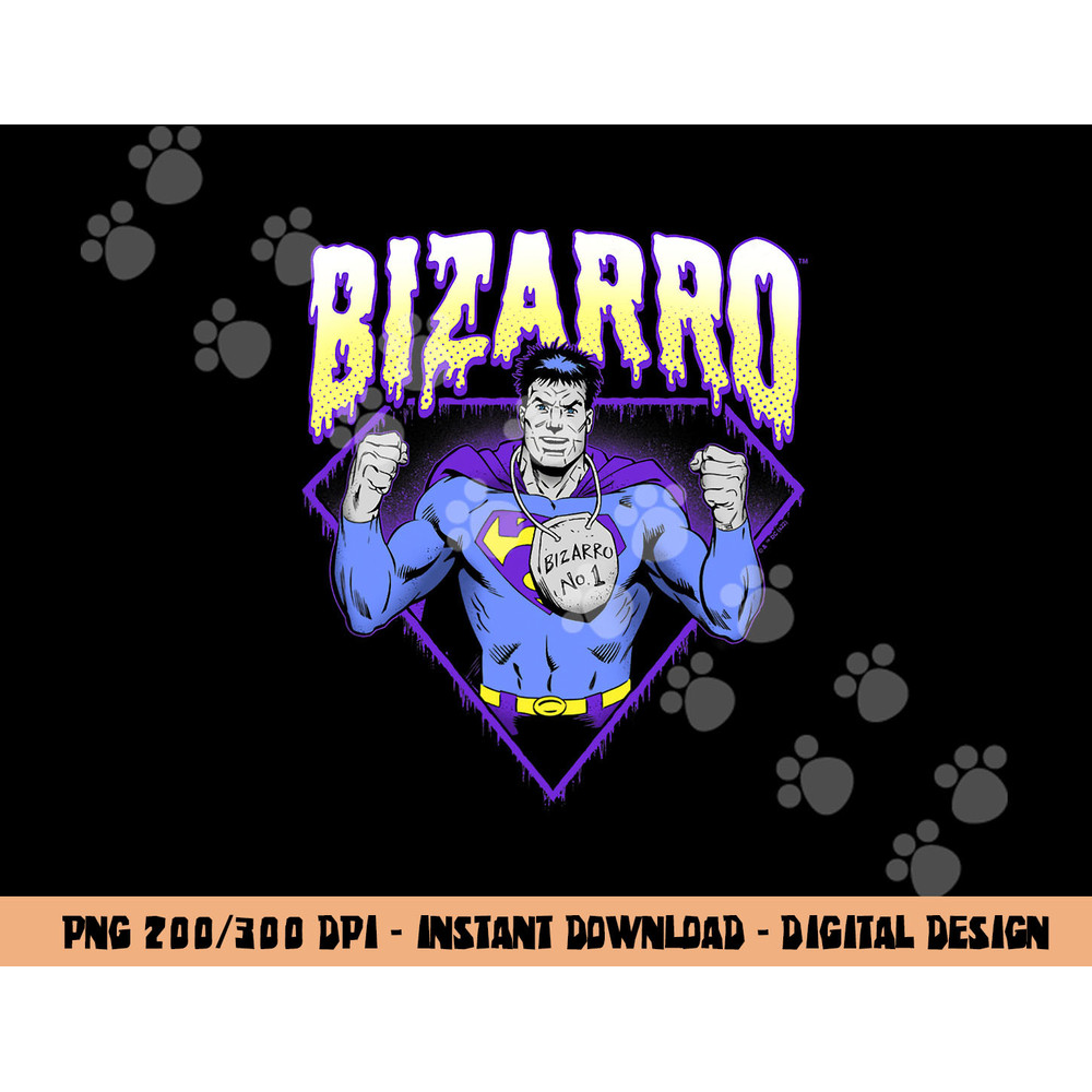 DC Comics Halloween Bizarro Purple Drip png,sublimation copy.jpg