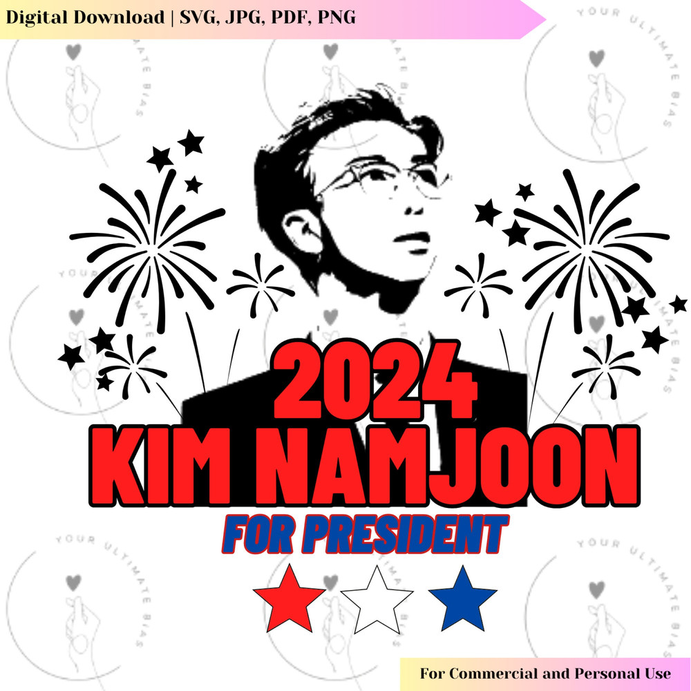 BTS Kim Namjoon 2024 Vector RM SVG Kpop Design - 2.jpg