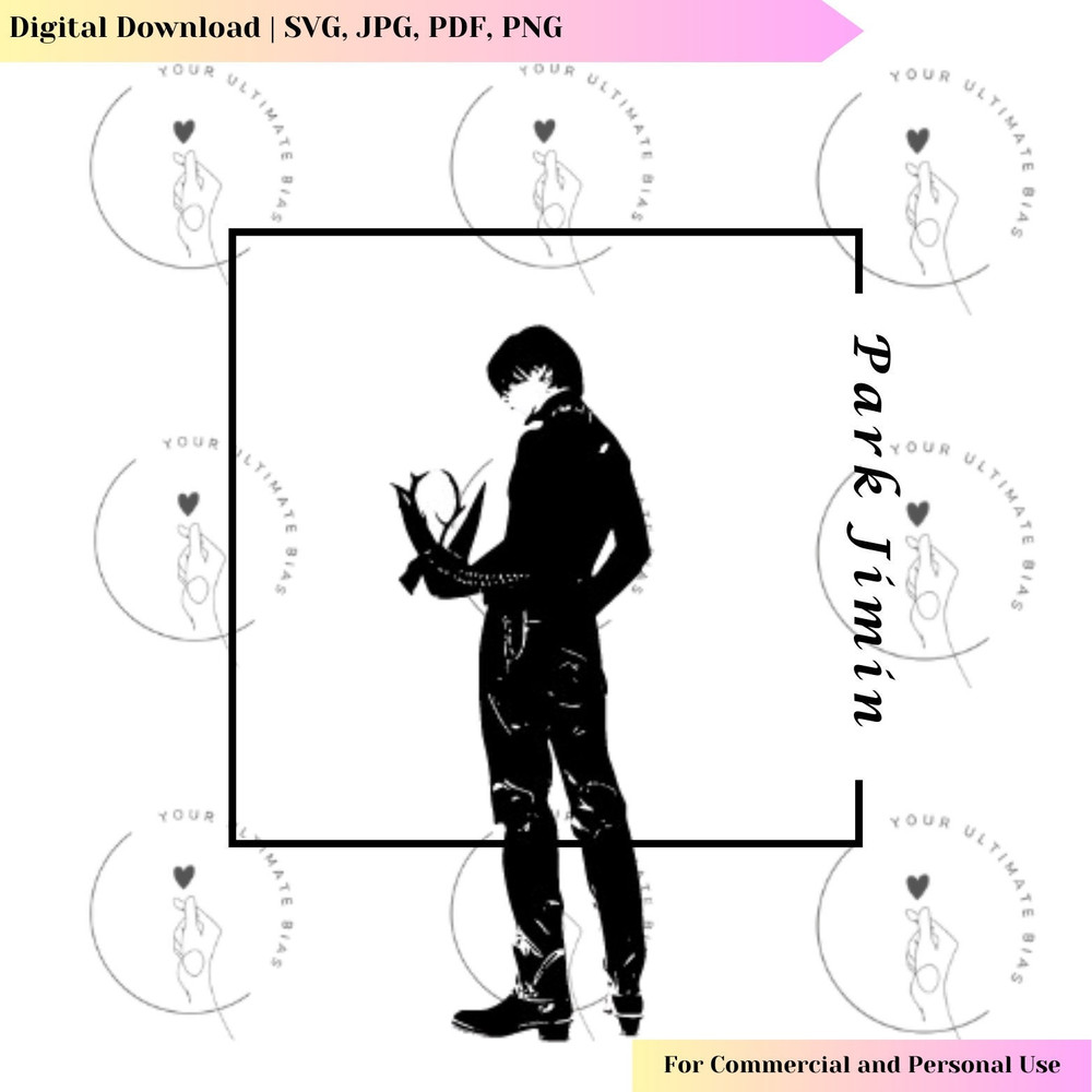 BTS Park Jimin Vector  BTS SVG  Kpop Design - 1.jpg