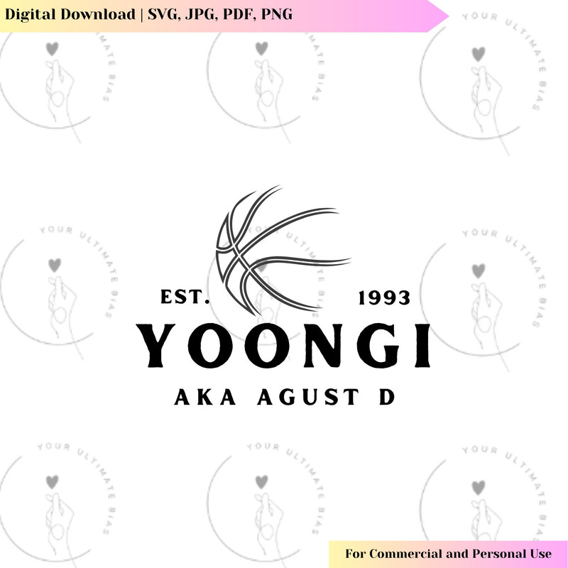 BTS Suga Vector BTS SVG Kpop Design - 1.jpg