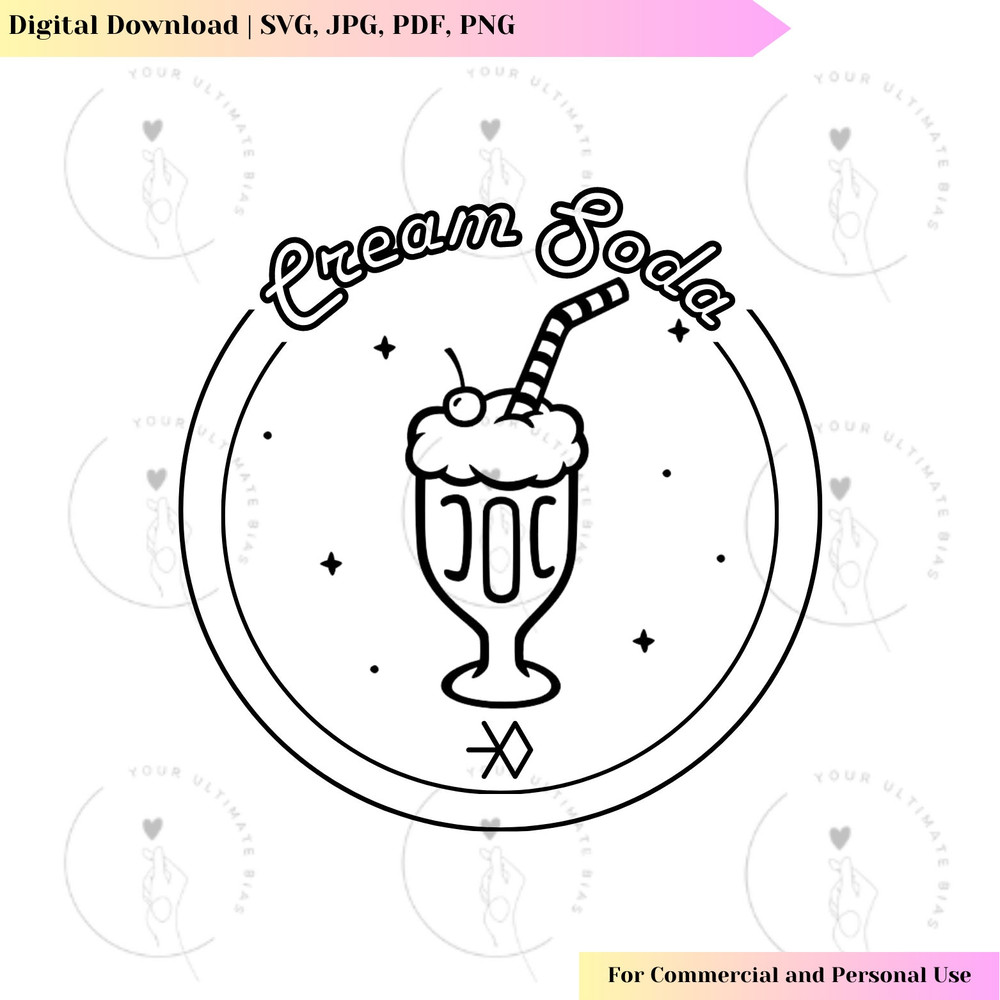 EXO Cream Soda Vector EXO SVG Kpop Design - 1.jpg