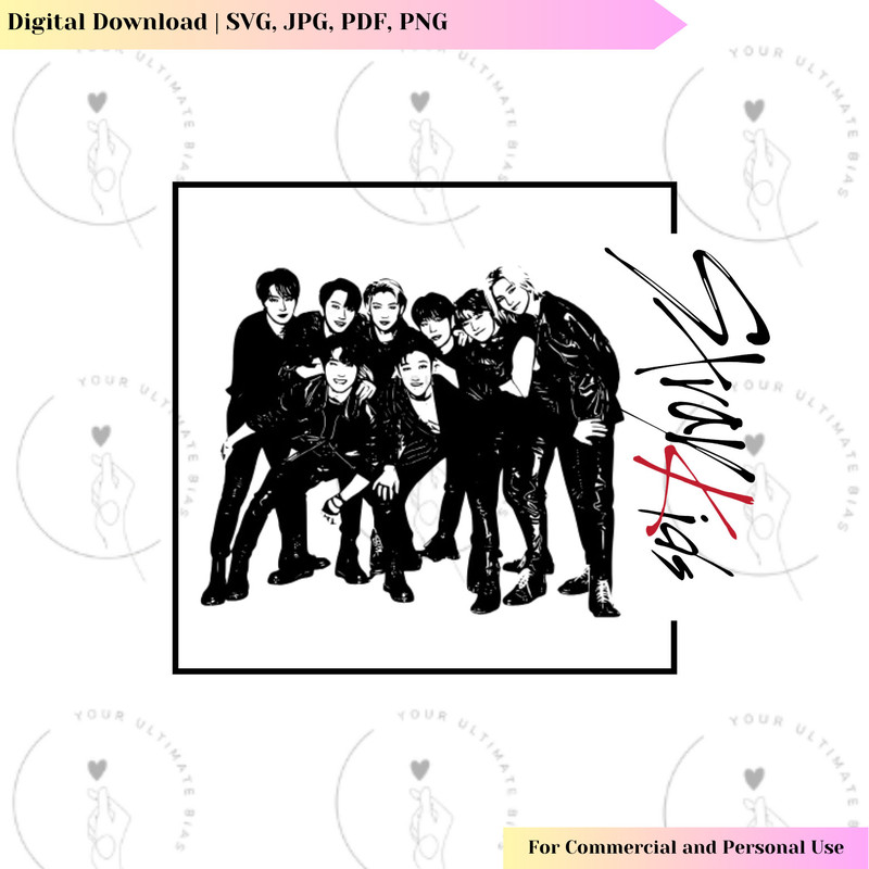 Stray Kids SVG  Straykids Vector  Kpop Design - 1.jpg