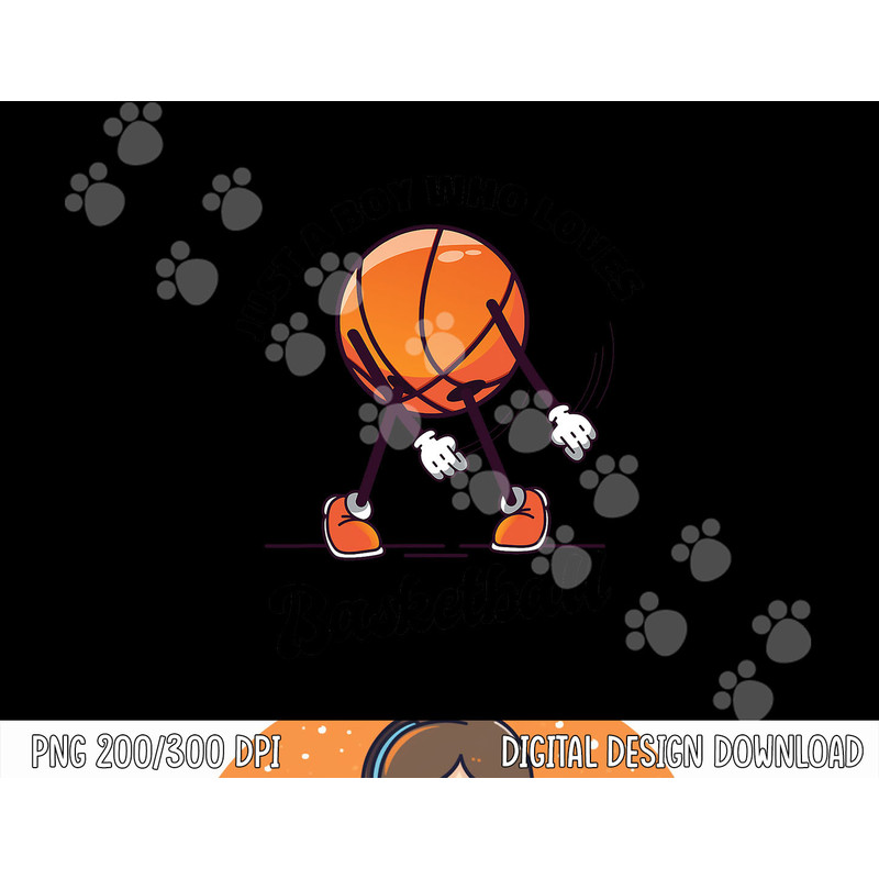 Just A Boy Who Loves Basketball - Flossing Basketball Player png, sublimation copy.jpg