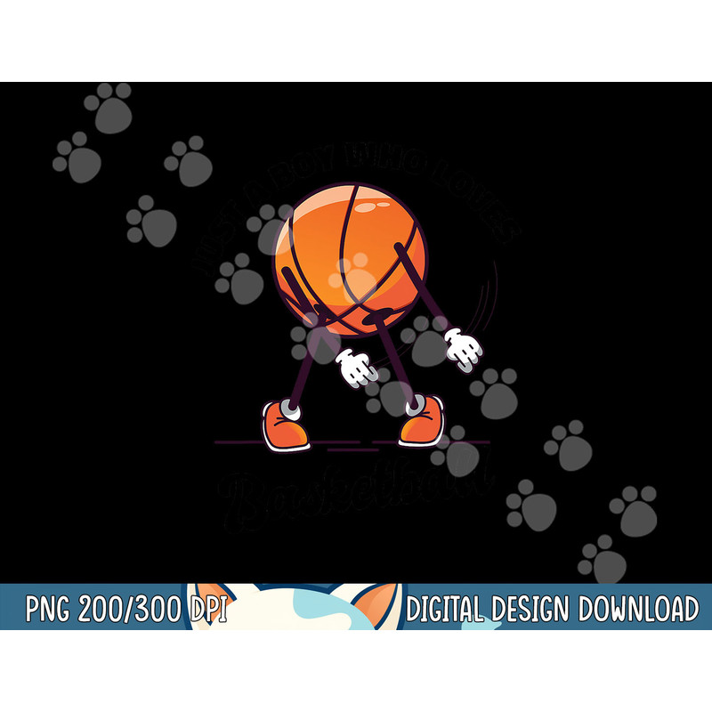 Just A Boy Who Loves Basketball - Flossing Basketball Player  png, sublimation copy.jpg