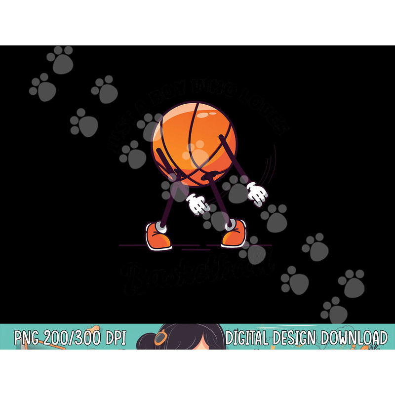 Just A Boy Who Loves Basketball - Flossing Basketball Player png, sublimation copy.jpg