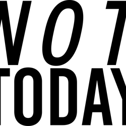 not today svg, tiktok svg, party svg, birthday svg, tiktoker svg, tiktok cutting, tiktok t-shirt svg, clipart, silhouett