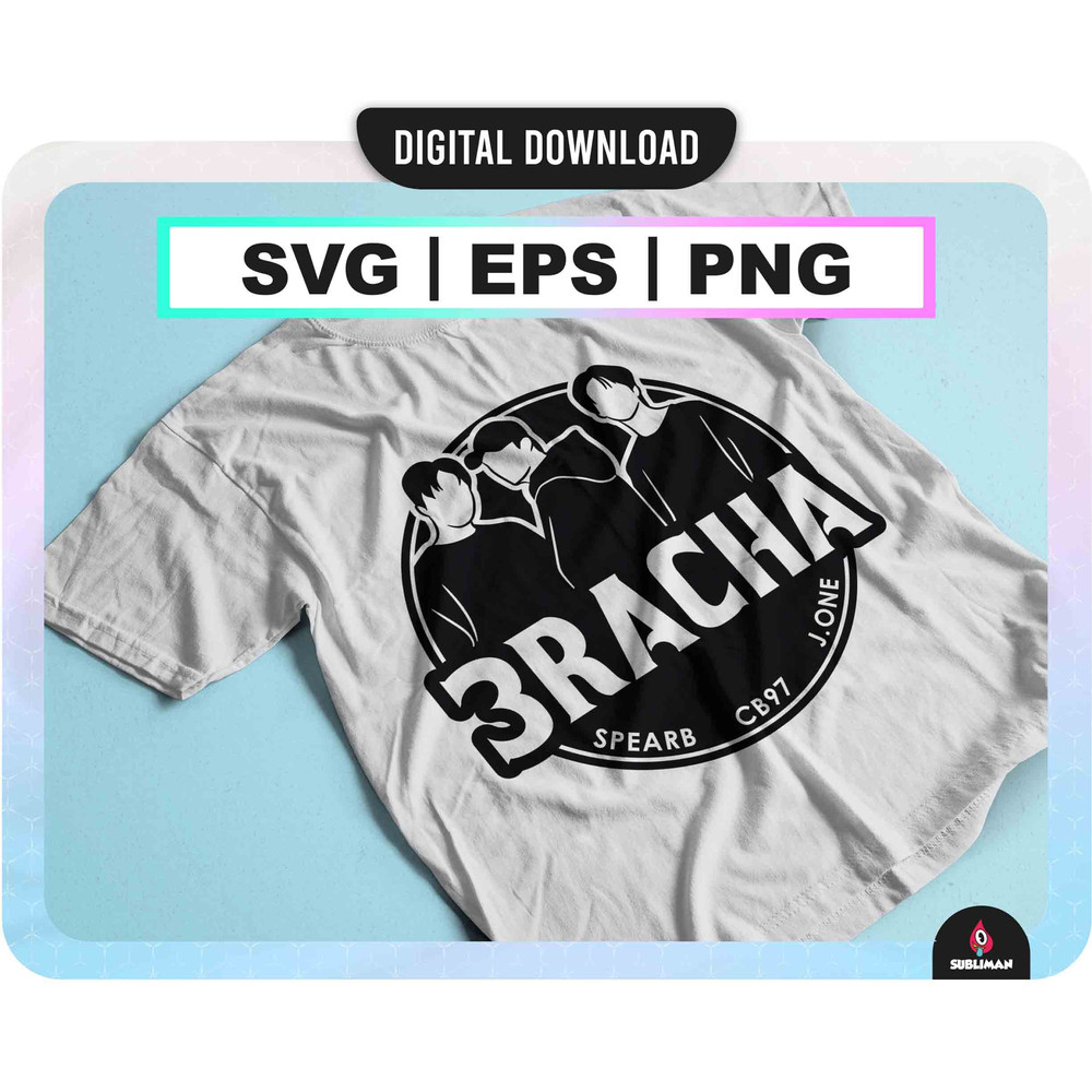 3racha SVG stray kids kpop PNG stay EPS Kpop Star svg archivos vectoriales para Cricut - 3.jpg