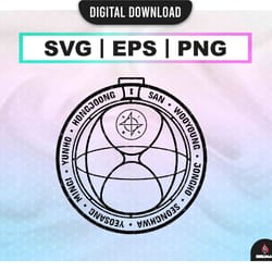 ateez svg , ateez member png , kpop star svg , ateez lightstick , vector files for cricut