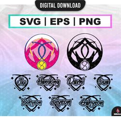 dreamcatcher reason svg , kpop star png ,dreamcatcher  lightstick decal , vector files for cricut