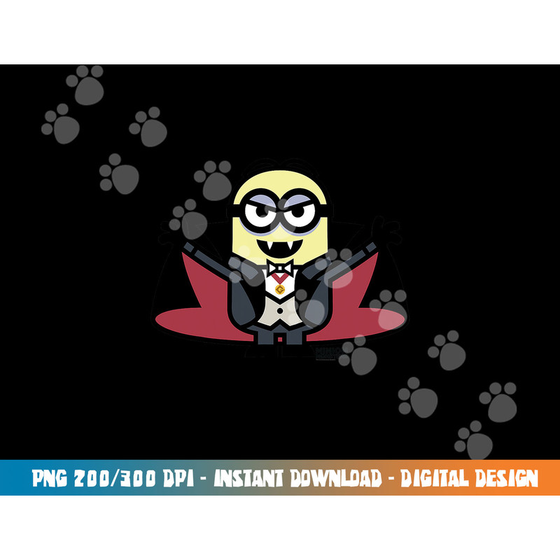 Despicable Me Dracula Halloween Monster Graphic png, sublimation copy.jpg