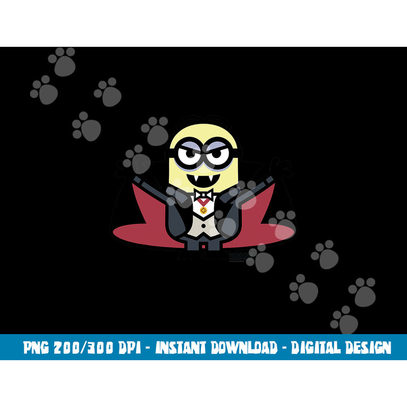 Despicable Me Dracula Halloween Monster Graphic png, sublimation copy.jpg