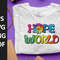 Hope World SVG Eps Pdf Jpg Png l Archivo vector for Cricut Kpop PNG - 2.jpg